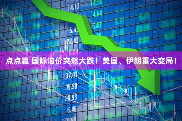 点点赢 国际油价突然大跌！美国、伊朗重大变局！